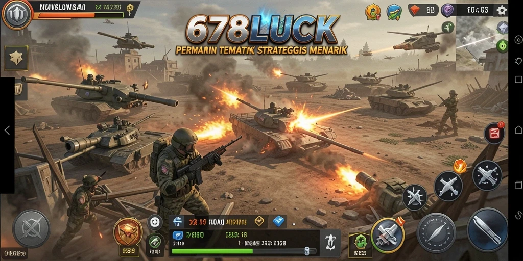 Gameplay mengasyikkan dalam 678LUCK dengan aksi tembak-menembak yang intens.
