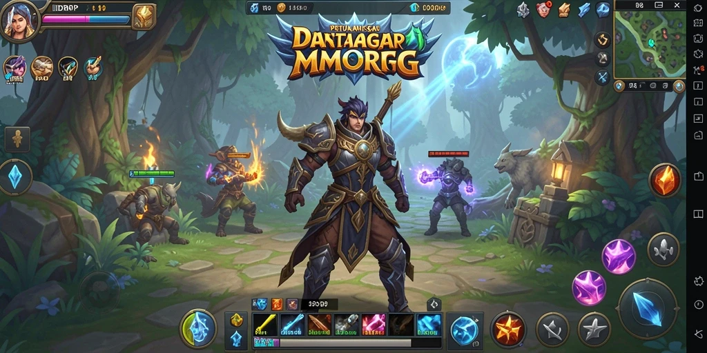 Screenshot gameplay menunjukkan pertempuran seru di dunia <strong>IDRRP</strong>.