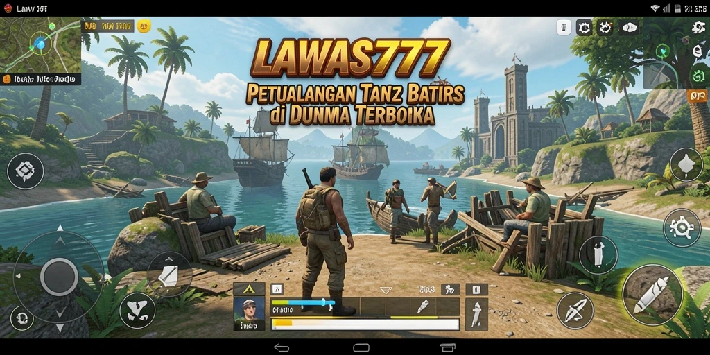 Tampilan gameplay menarik dari LAWAS777 di dunia terbuka.