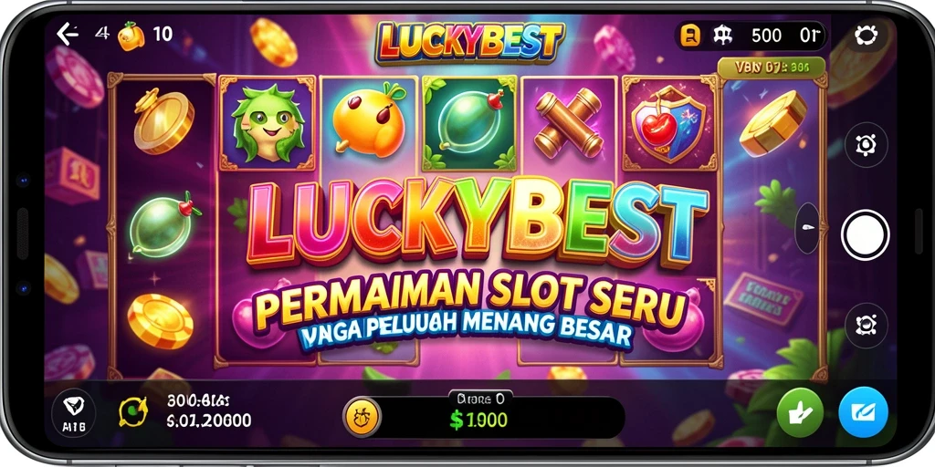 Tampilan gameplay Slot yang menarik di LUCKYBEST.