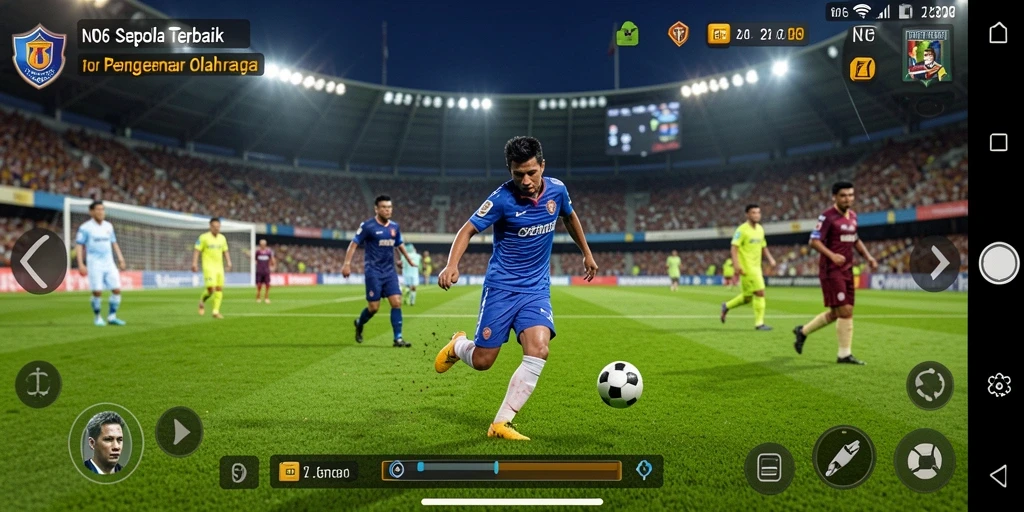 Gameplay menegangkan saat bertanding di N06 dengan grafis yang menawan.