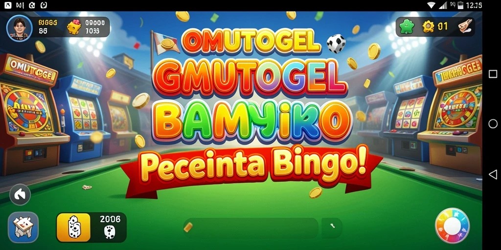 Tampilan menarik dan seru dari gameplay Bingo OMUTOGEL.