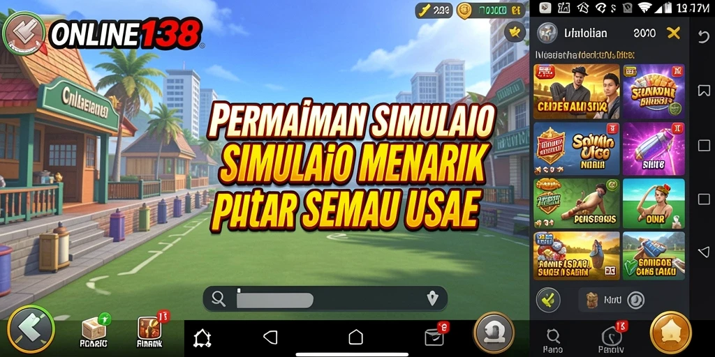 Tangkapan layar dari gameplay menarik dalam ONLINE138.