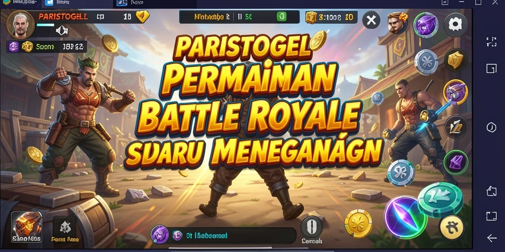 Tampilan seru dari PERISTOGEL dalam suasana Battle Royale.