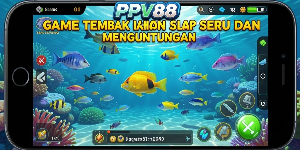 Tampilkan gameplay seru dalam Tembak Ikan PPV88.