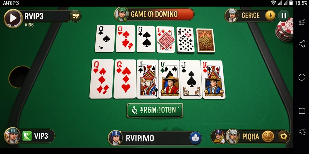 Tangkapan layar RVIP3 menampilkan gameplay seru dan grafis menarik.