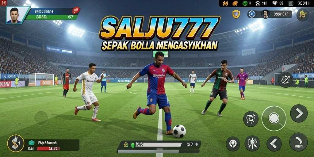 Tampilan gameplay SALJU777 yang menegangkan dan seru.